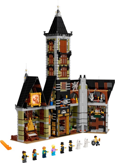 LEGO Icons 10273 Haunted House Fair Set