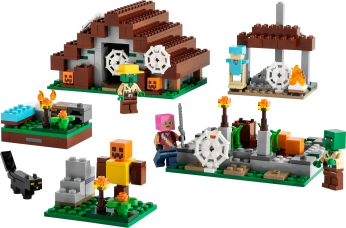 Set of LEGO Minecraft 21190 The Abandoned Village